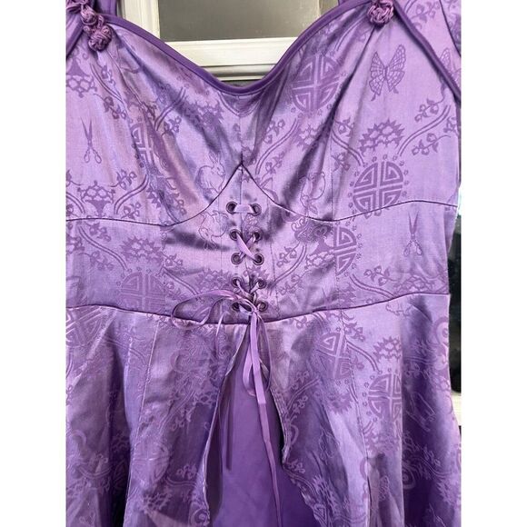 Disney Alice Through The Looking Glass Alice Adventure Dress Medium Costume.  Bb - Picture 2 of 9